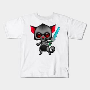 cat skeleton Kids T-Shirt